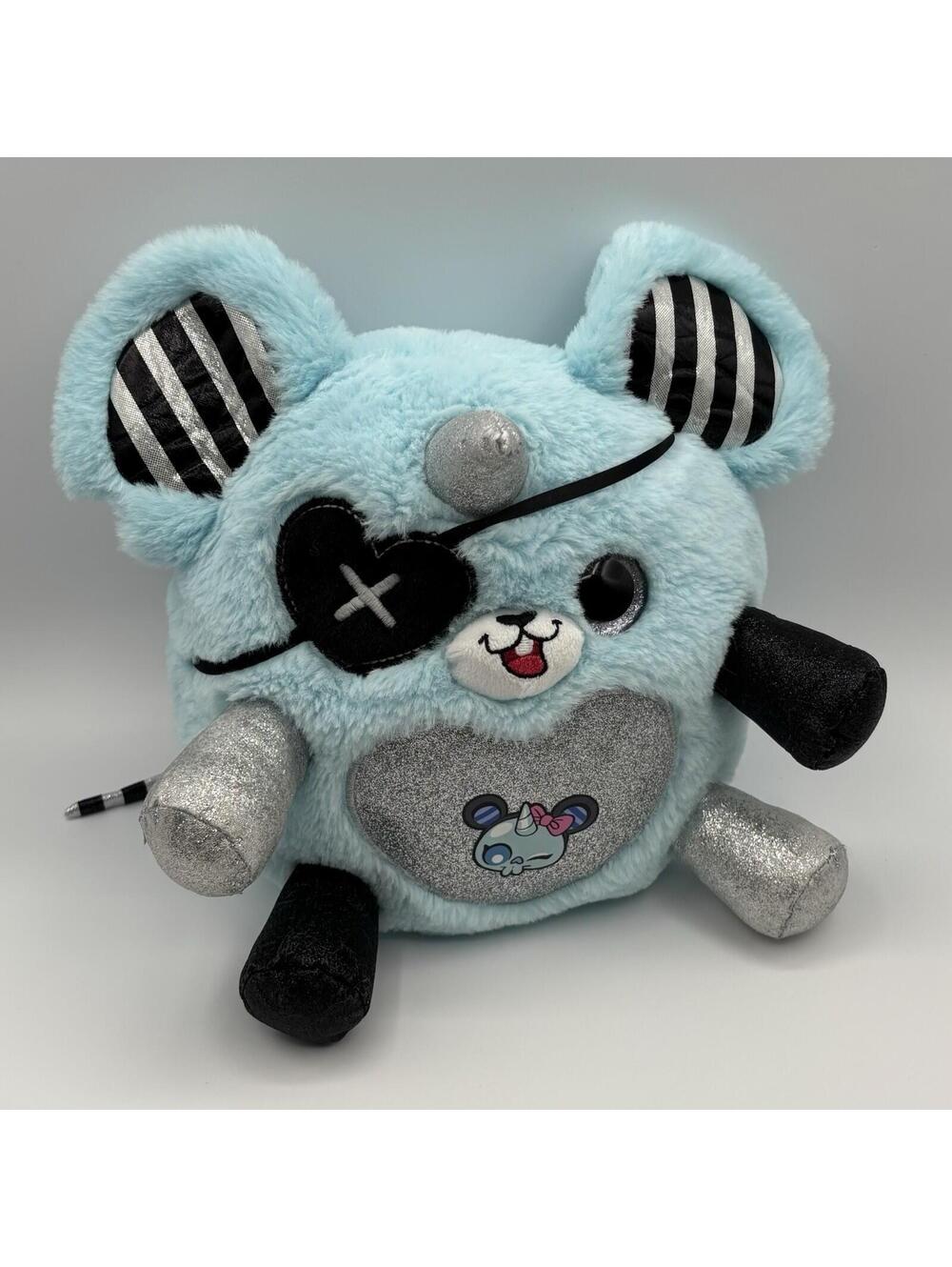 Zuru Rainbocorns Monstercorn Vampire Rate Fantasy 9" Blue Stuffed Plush Unicorn